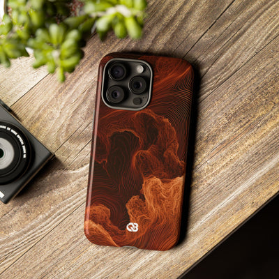 Amber Filament · Tough Phone Case for iPhone · Orange