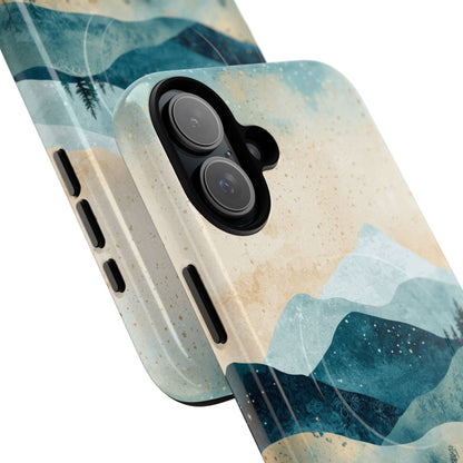 Moonlit Mountains iPhone 16 Plus Case - Tough+