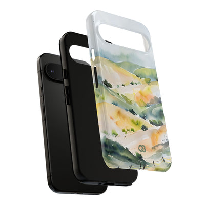 Verdant Mist Valleys · Tough Phone Case for Google Pixel