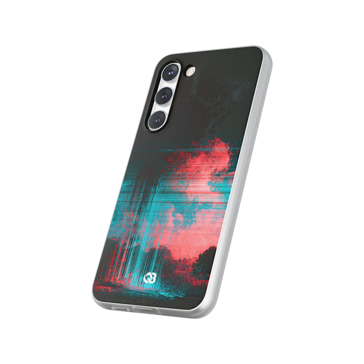 Digital Signal Drift · Lite Phone Case for Samsung · Black