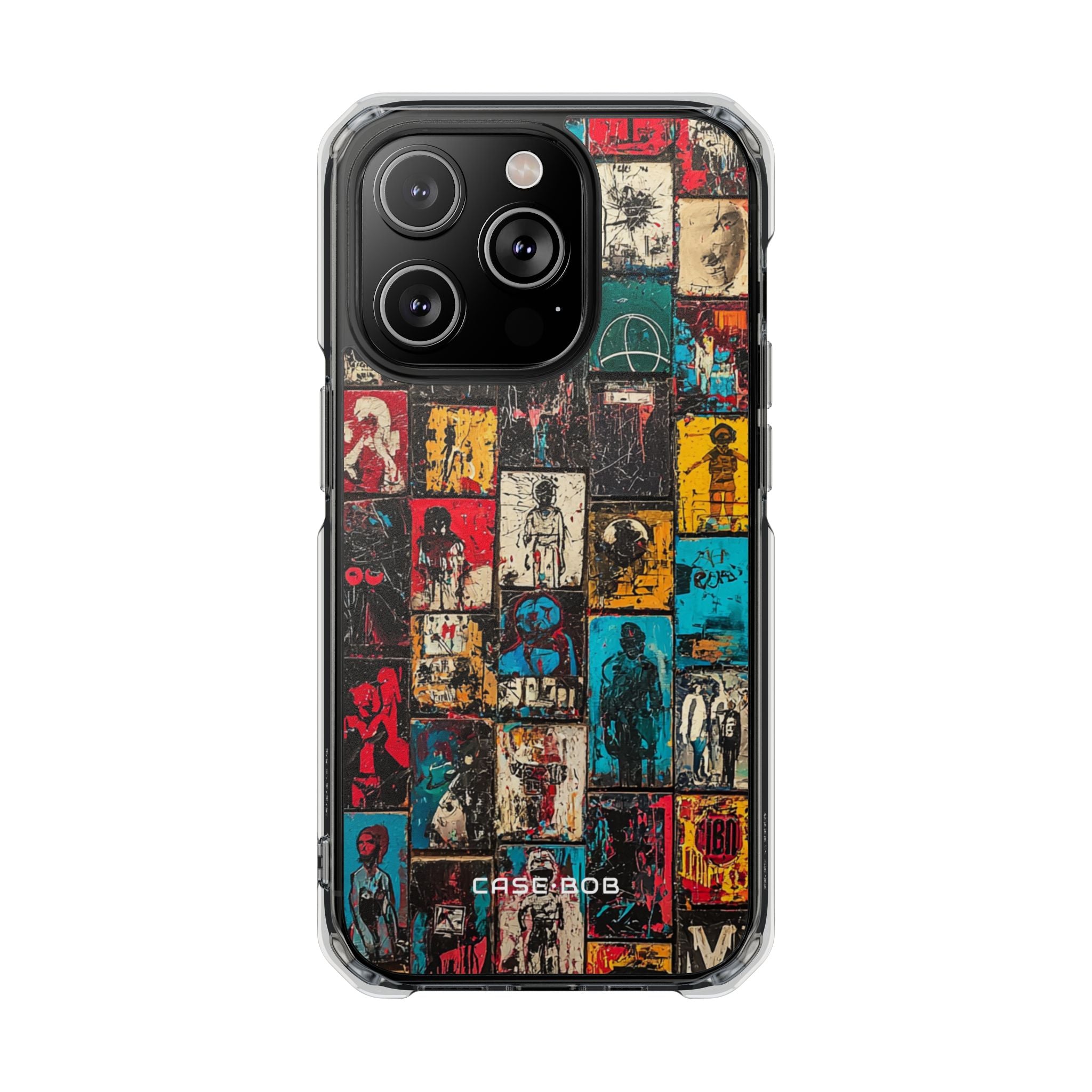 Figured Grid iPhone 14 Pro Case - Impact