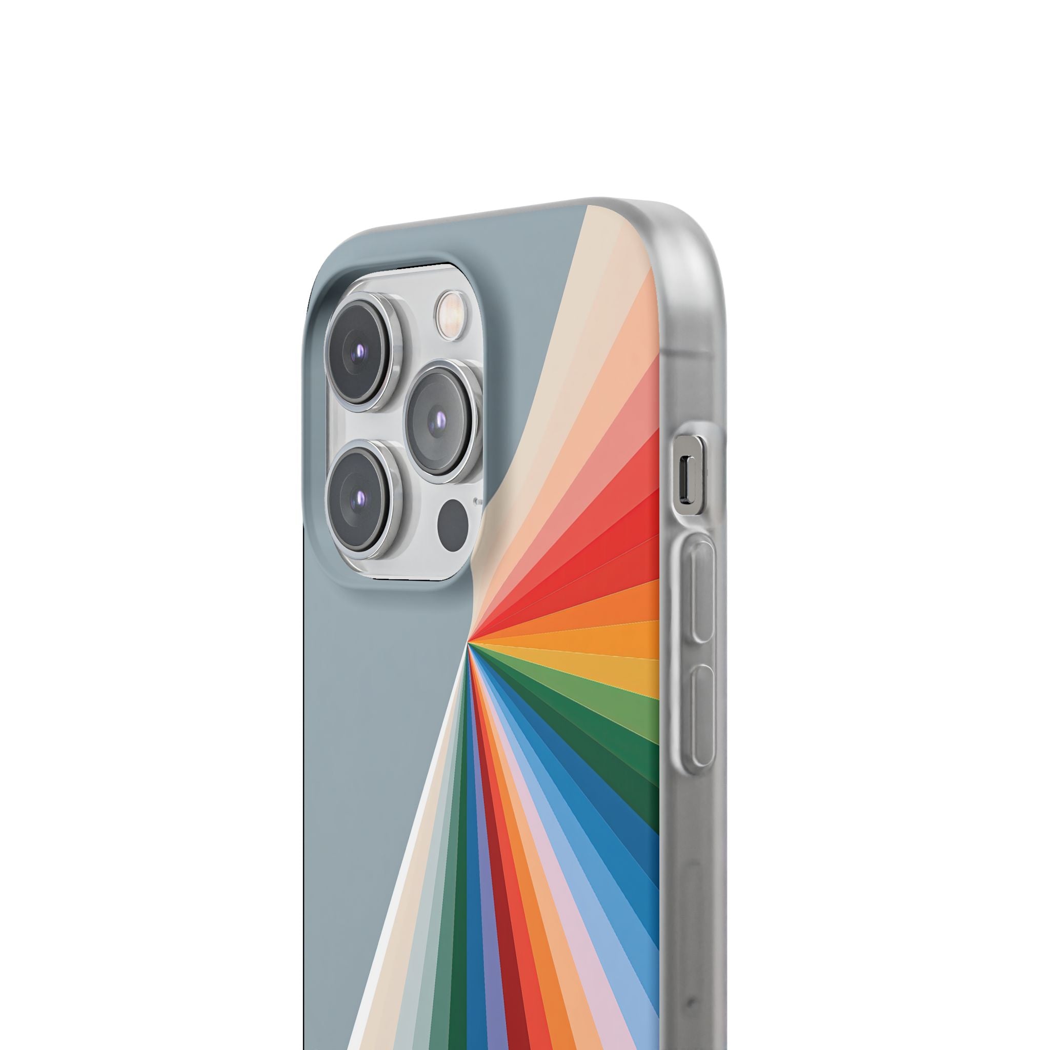 Grey Lite Phone Case for iPhone - Slate Prism Burst