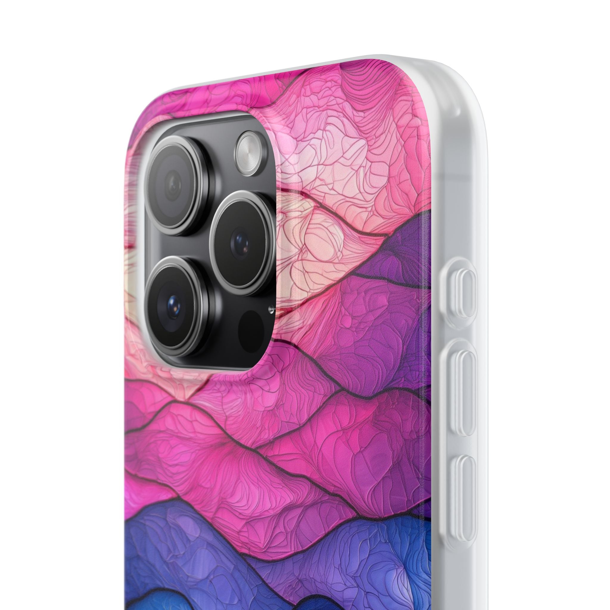 Electric Ridge Flow · Soft Coque de téléphone pour iPhone