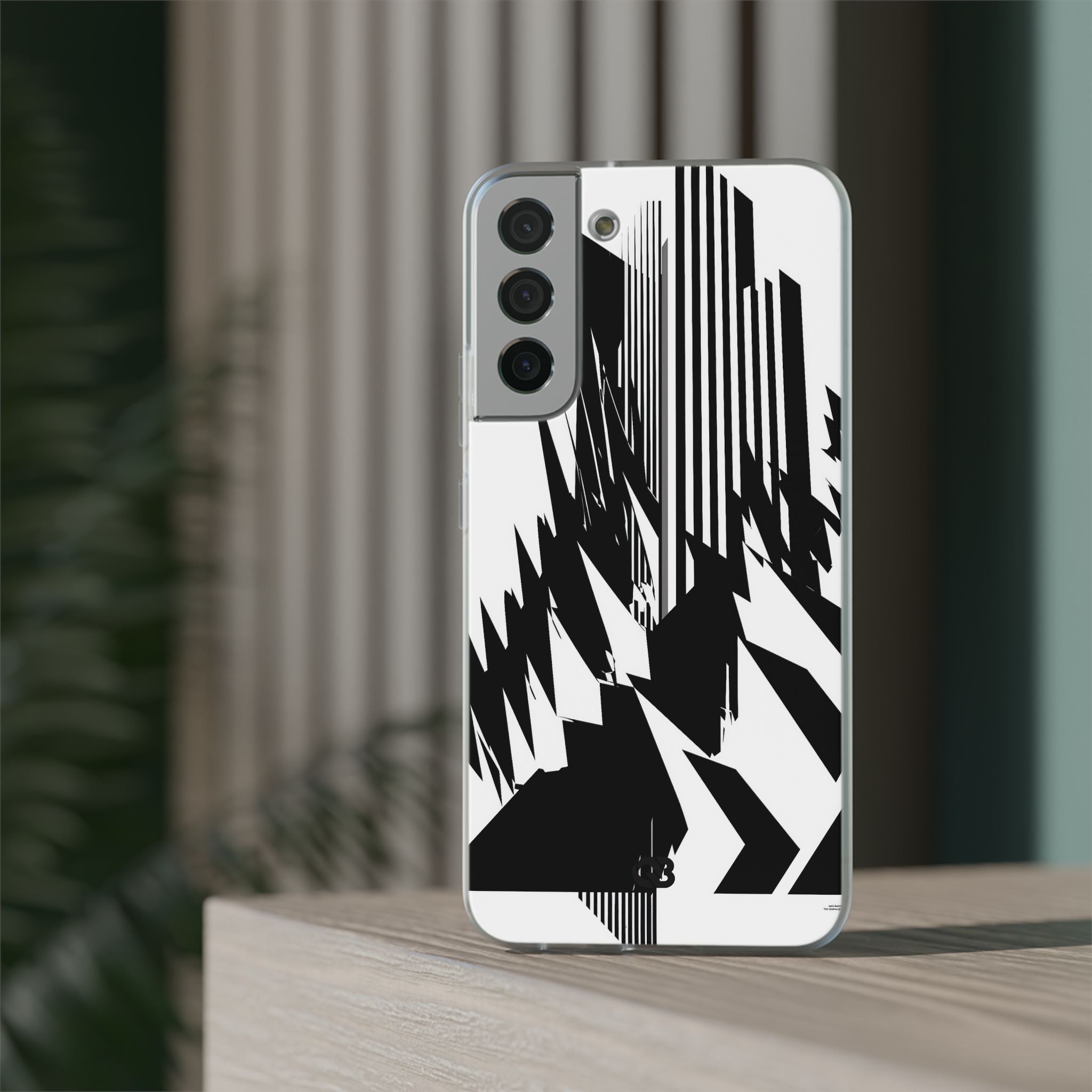 White Lite Phone Case for Samsung - Shattered Vector Spire