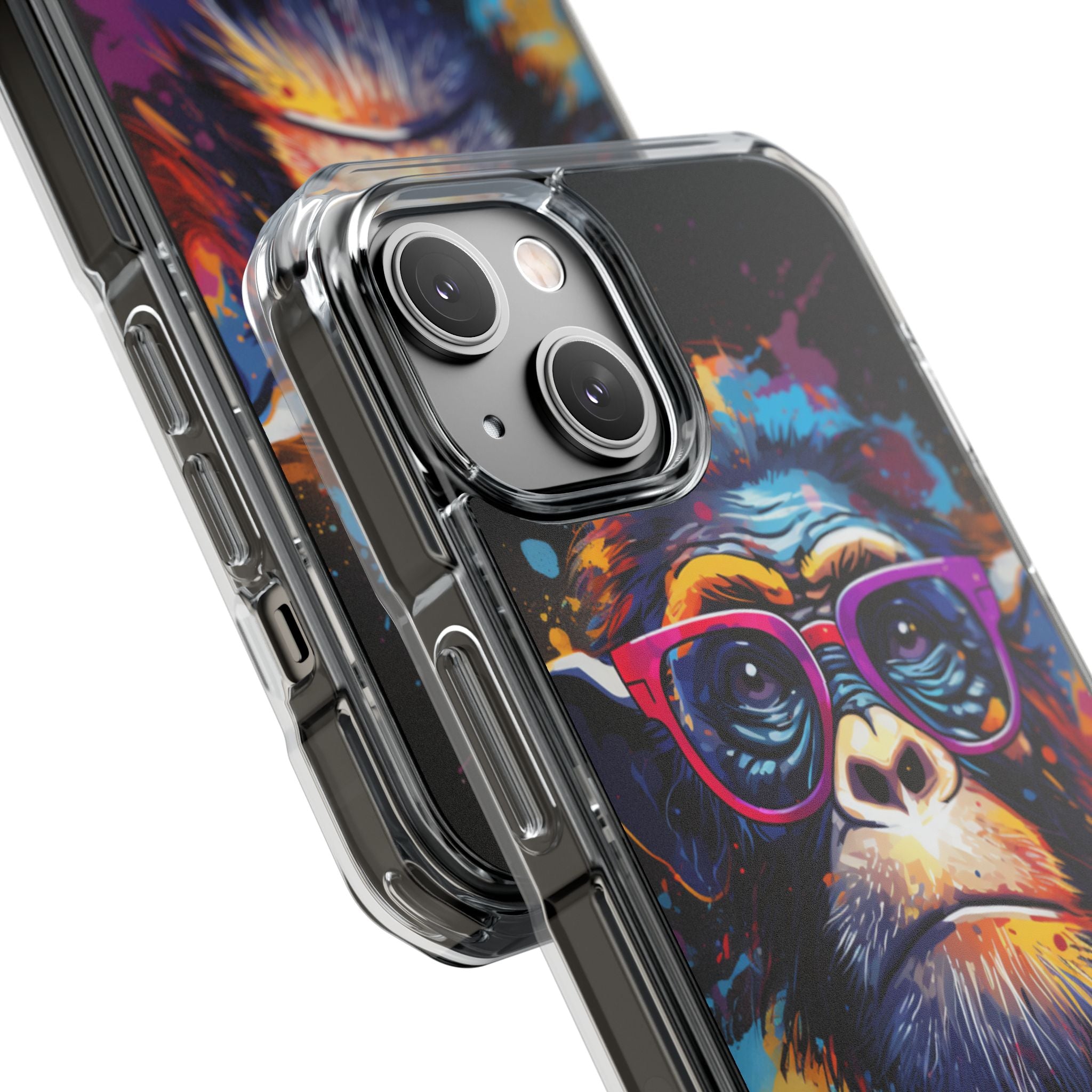 Neon Splatter Primate · Impact Magsafe