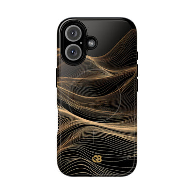 Gilded Ridge · Tough 2.0 Magnetic Phone Case for iPhone · Black