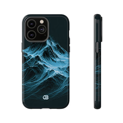 Nordic Frost Peak · Tough Phone Case for iPhone · Blue