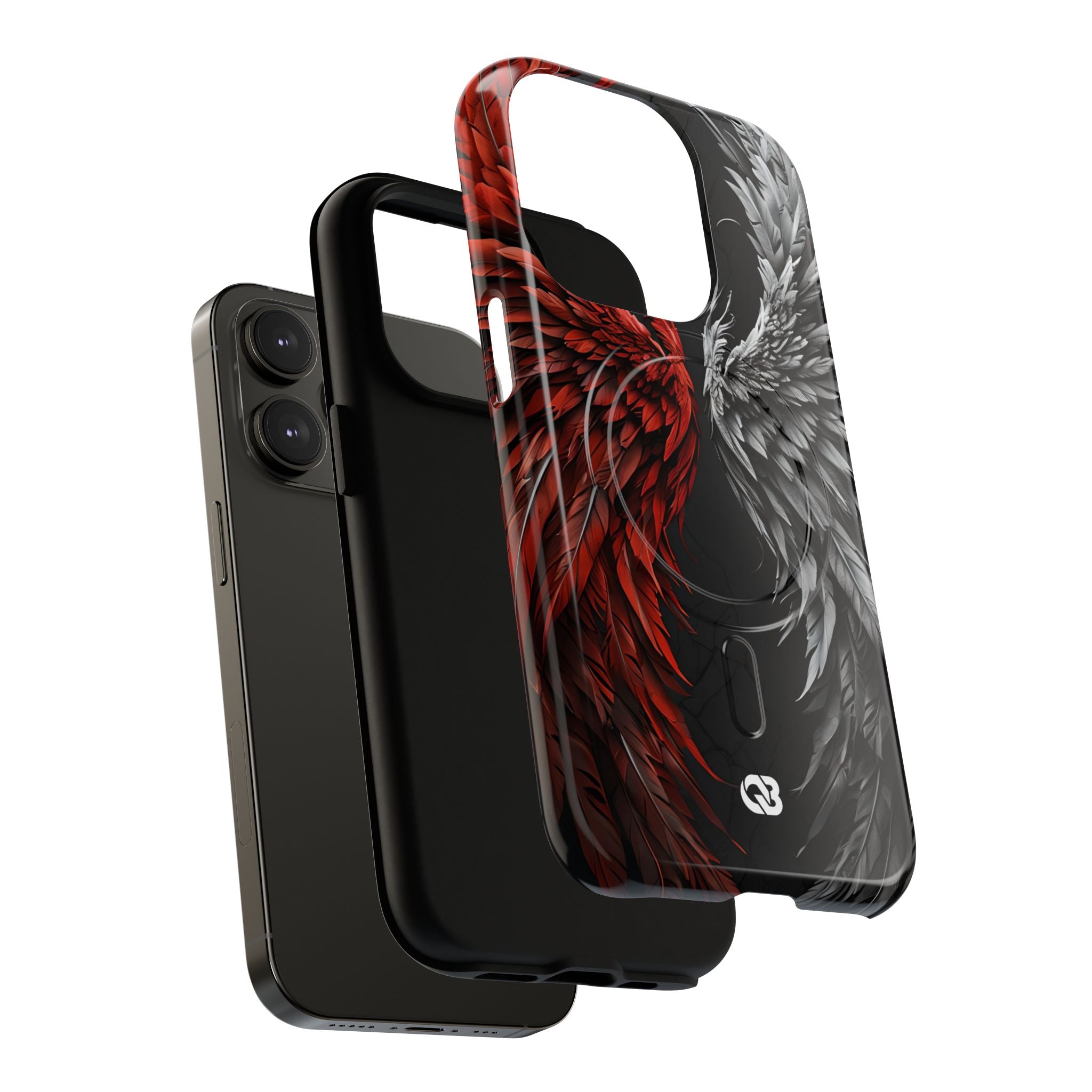 Split Crimson Wing · Tough+ Magsafe