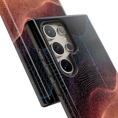 Spectral Elevation · Tough Phone Case for Samsung · Orange