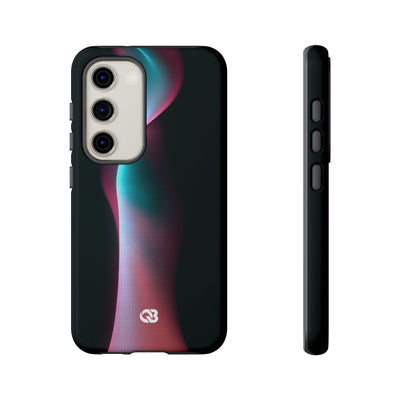 Neon Pixel Flow · Tough Phone Case for Samsung · Black