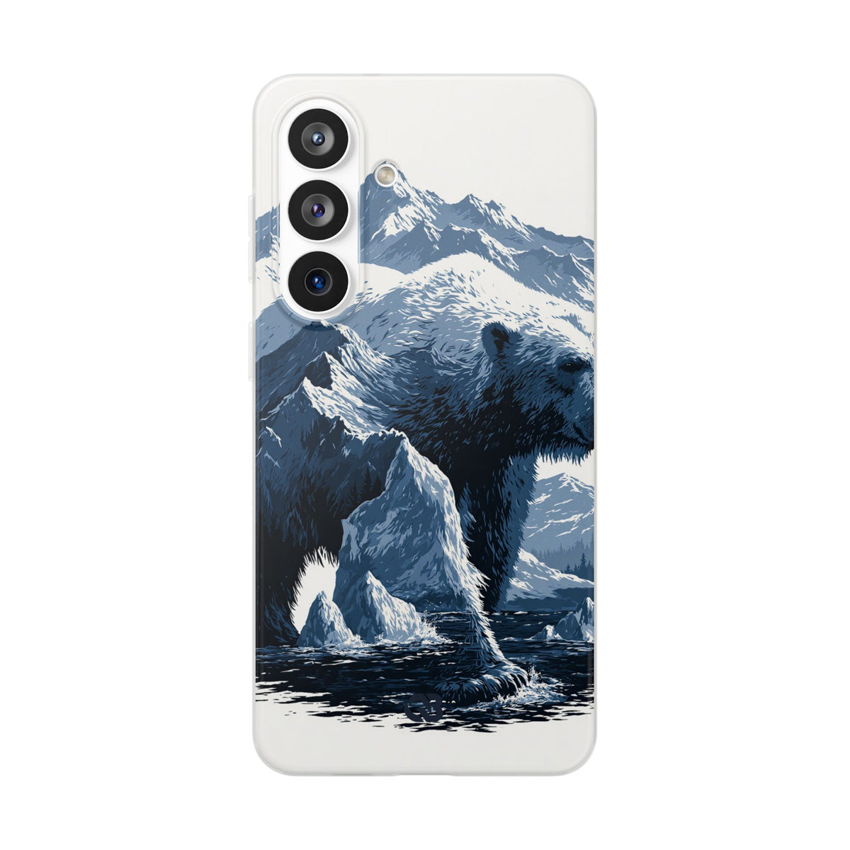 Fjord Summit Bear · Lite Phone Case for Samsung · Blue