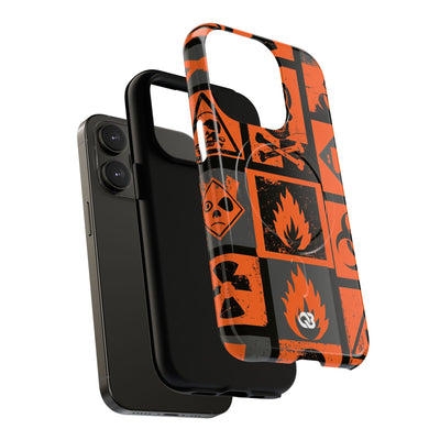 Urban Hazard · Tough 2.0 Magnetic Phone Case for iPhone · Orange