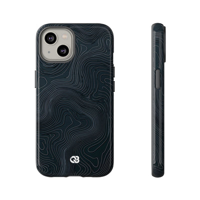 Obsidian Elevation · Tough Phone Case for iPhone · Black