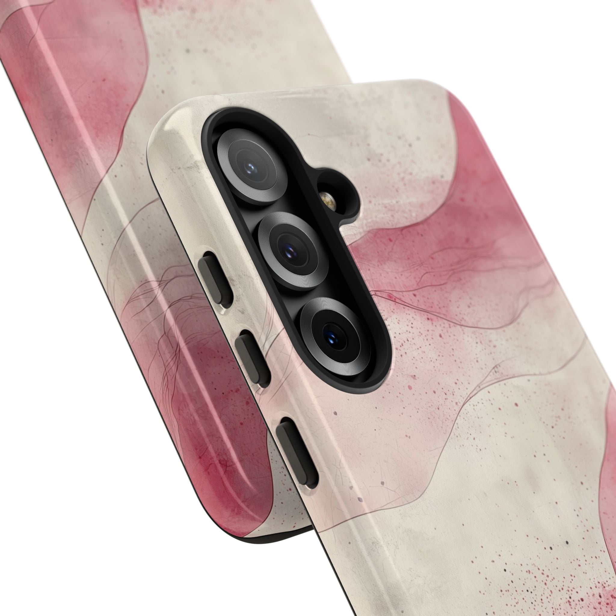 Crimson Waves Samsung S25 Plus Case - Tough