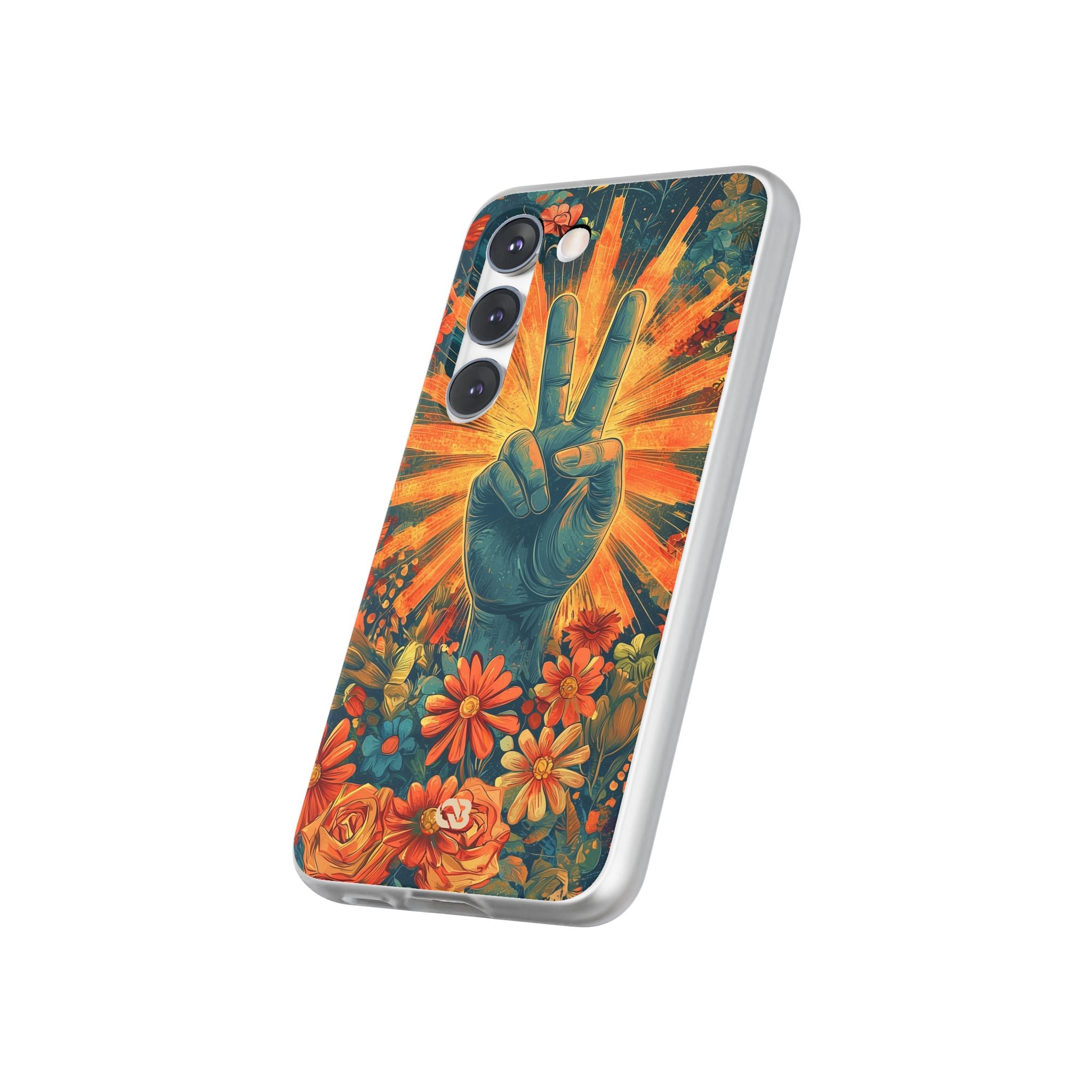 Radiant Peace Bloom · Soft Phone Case for Samsung