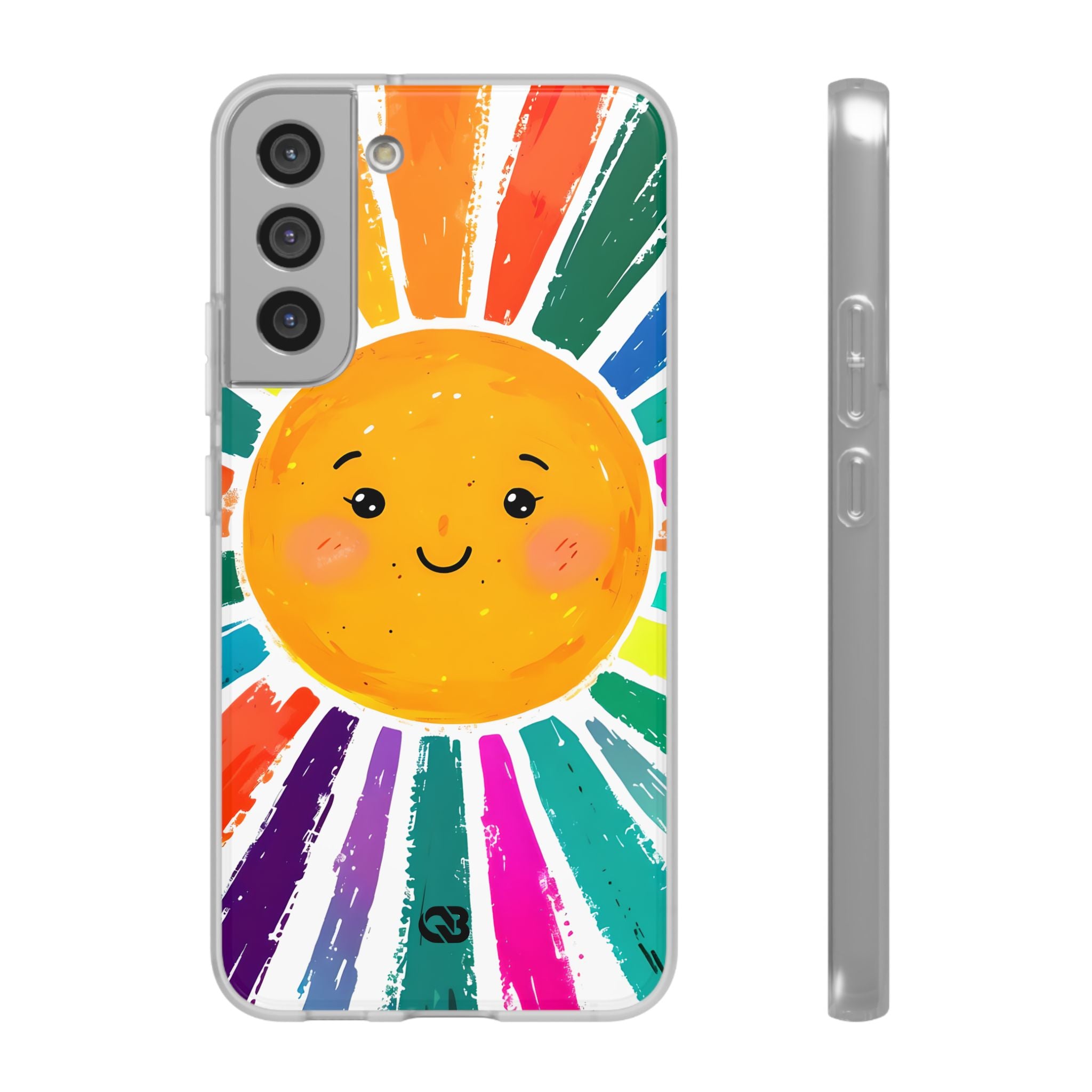 Vibrant Solar Smile · Soft Handyhülle für Samsung