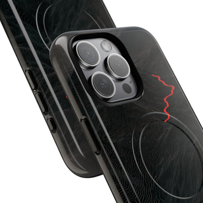 Crimson Ridge Pass · Tough 2.0 Magnetic Phone Case for iPhone · Black