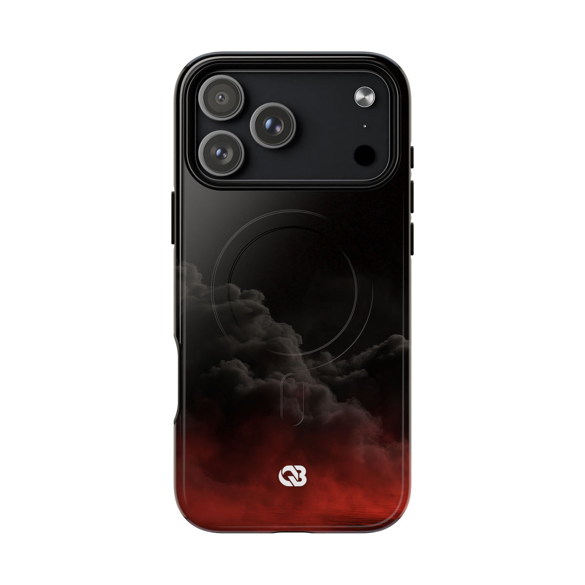 Crimson Fog Void · Tough 2.0 Magnetic Phone Case for iPhone · Black
