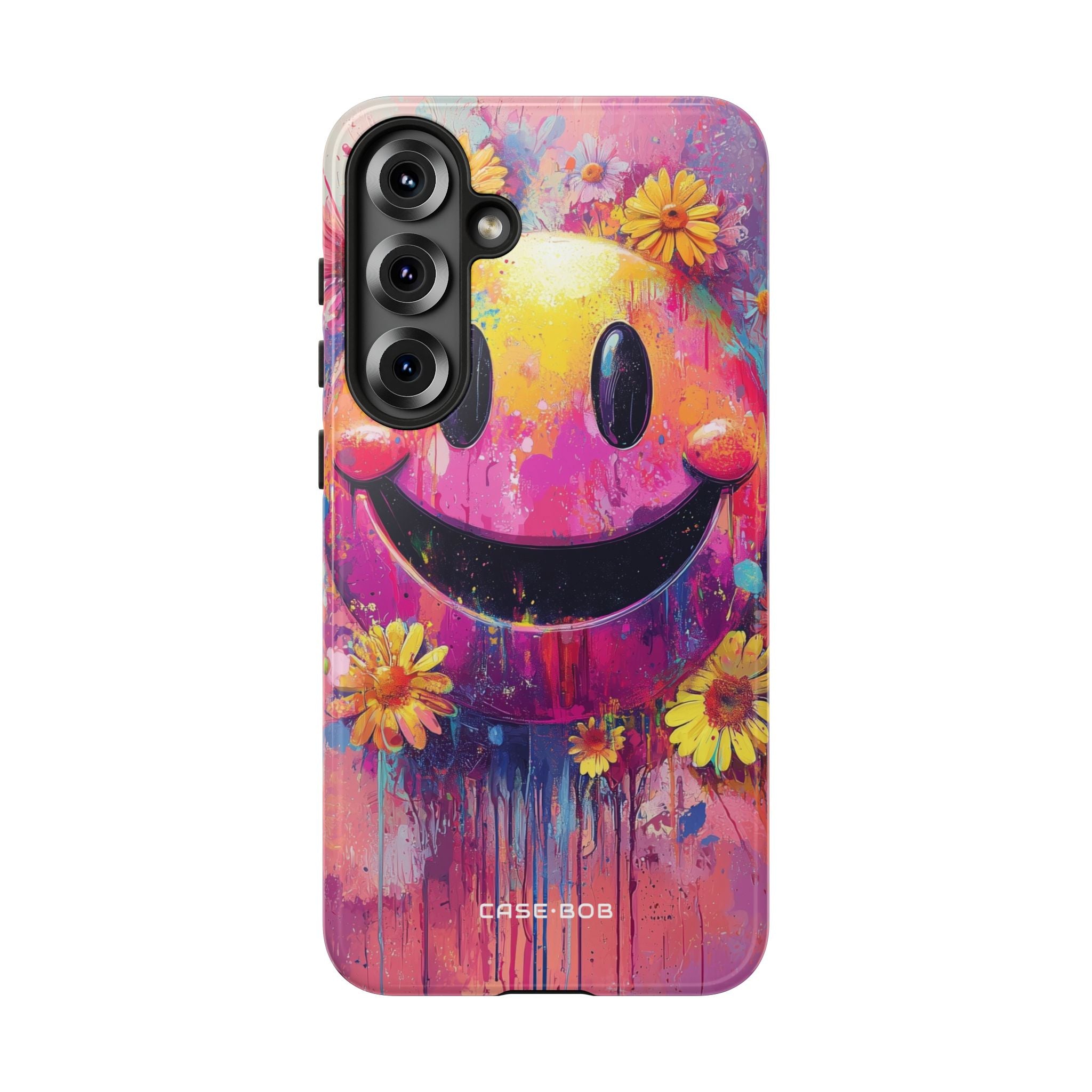 Smiley Bloom Samsung S25 Plus Case - Tough