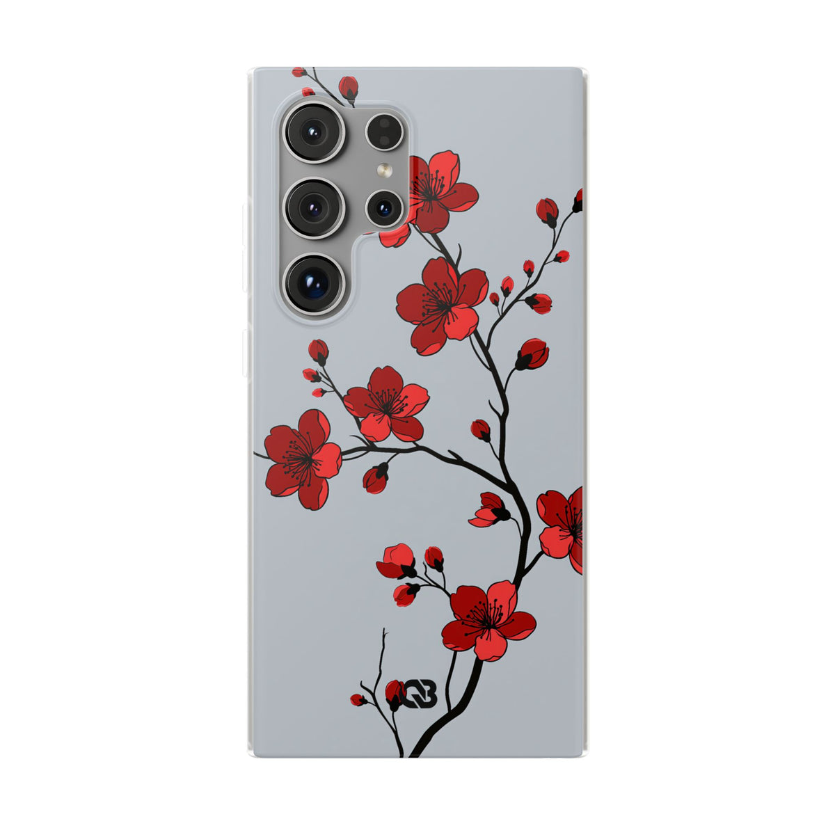 Scarlet Plum Blossom · Lite Phone Case for Samsung · Red