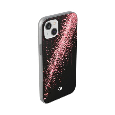 Rose Digital Cascade · Lite Phone Case for iPhone ·  Pink