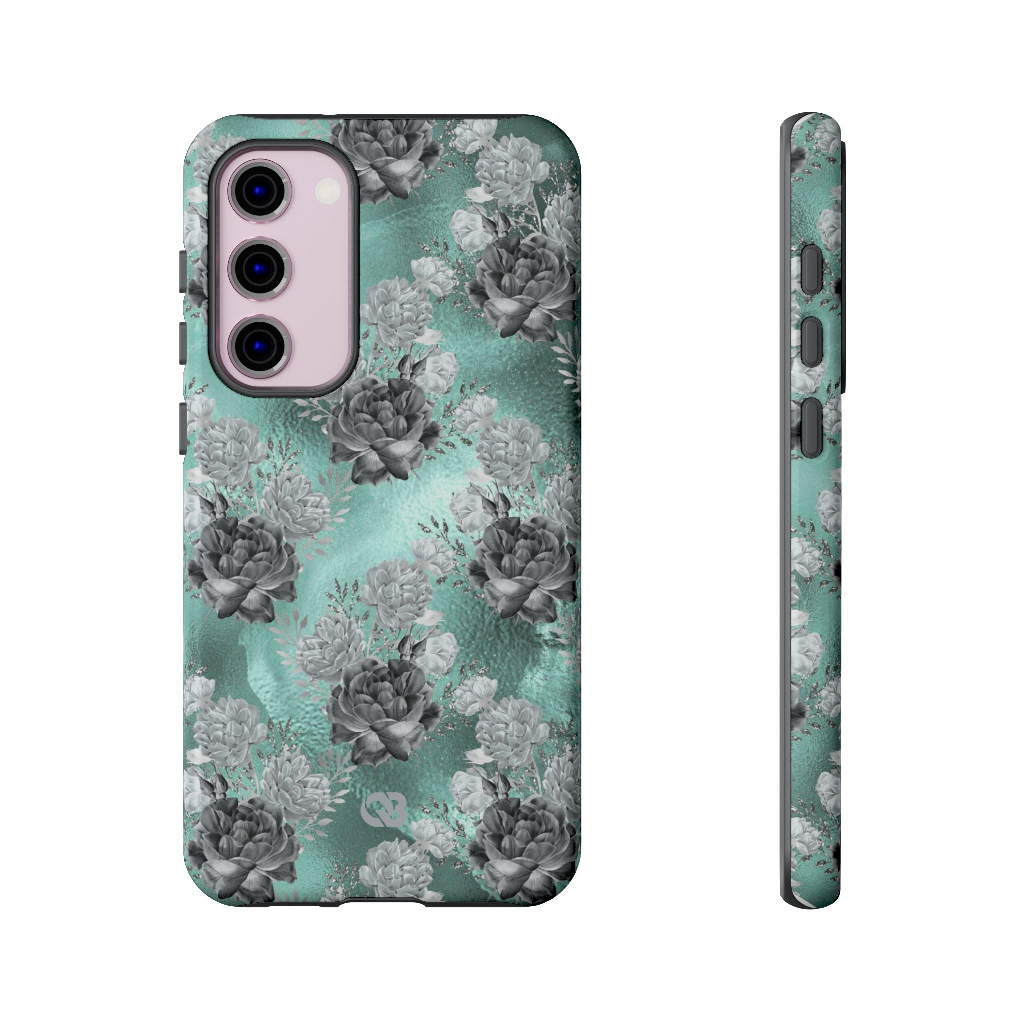 Frost Mint Floral · Tough Phone Case for Samsung