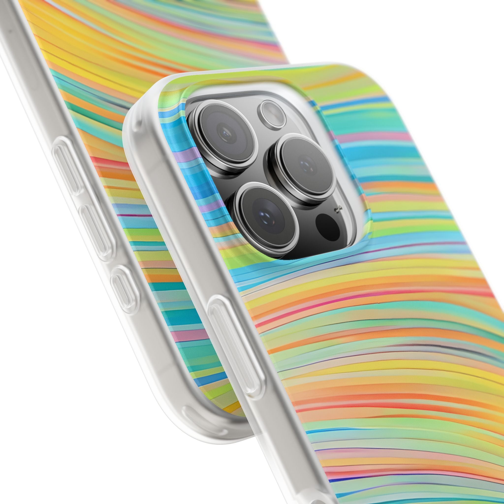 Prism Ribbon Flux · Soft Custodia per iPhone