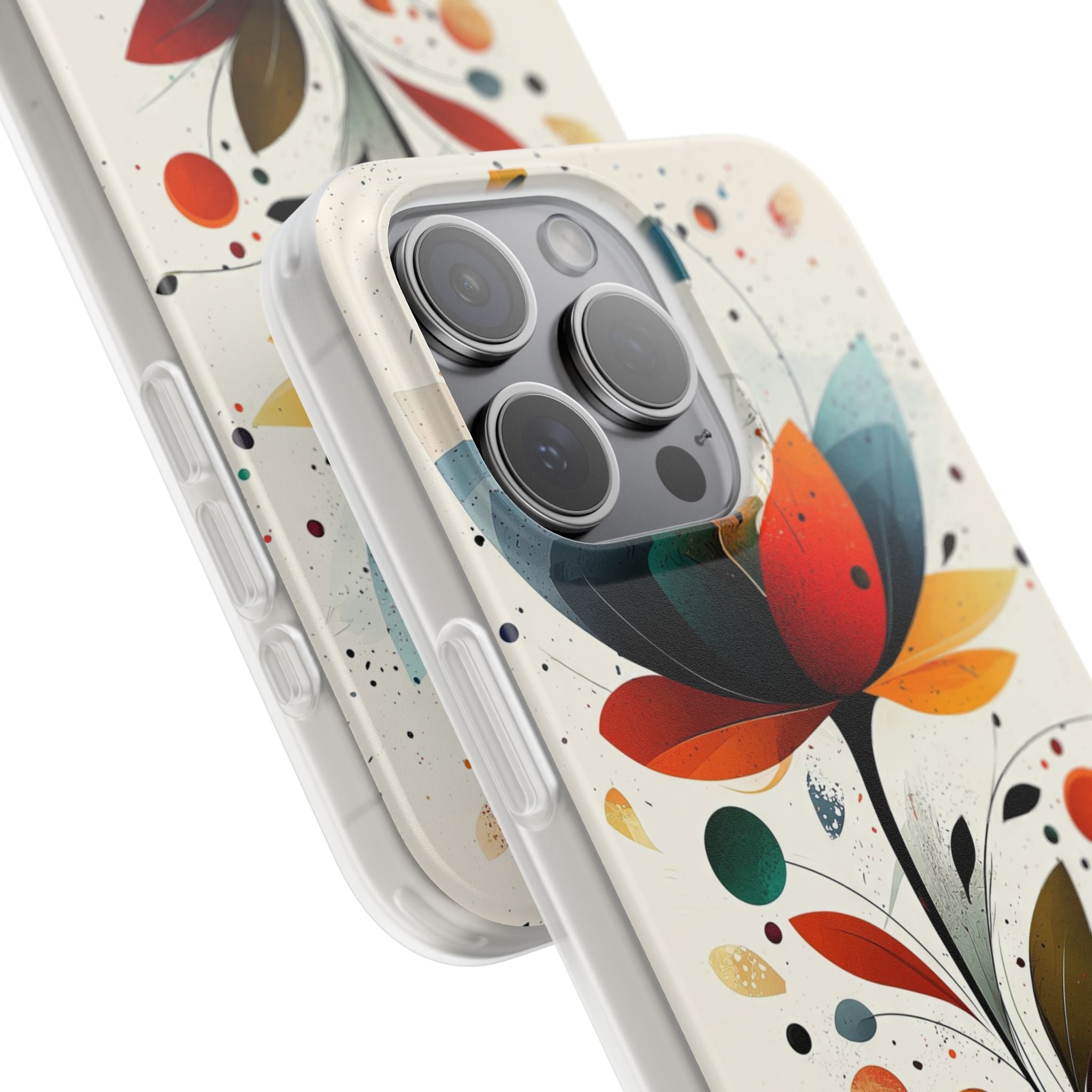 Burnt Petal Abstract · Soft