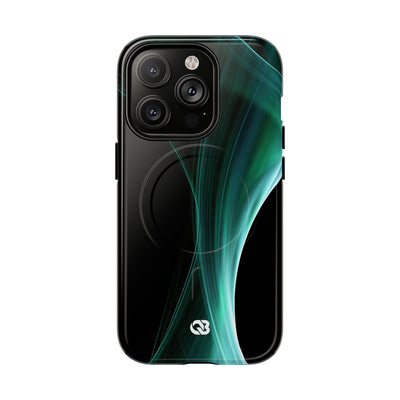 Emerald Lumen · Tough 2.0 Magnetic Phone Case for iPhone · Green