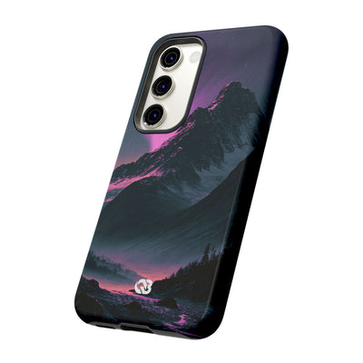 Arctic Aurora Summit · Tough Phone Case for Samsung · Black