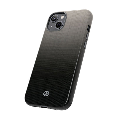 Grey Tough Phone Case for iPhone - Faded Sand Mesh