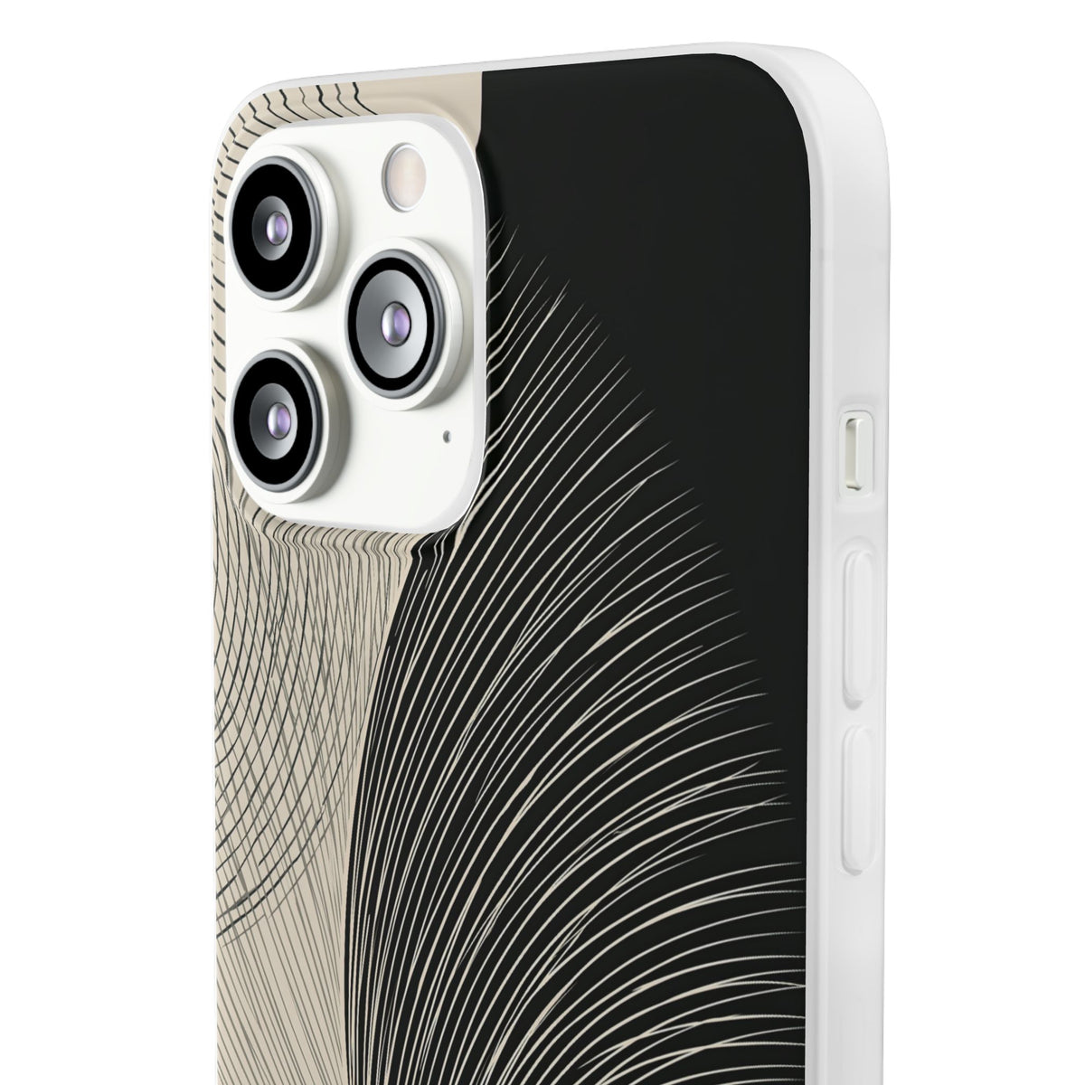 Minimal Frond Study · Lite Phone Case for iPhone ·  Black