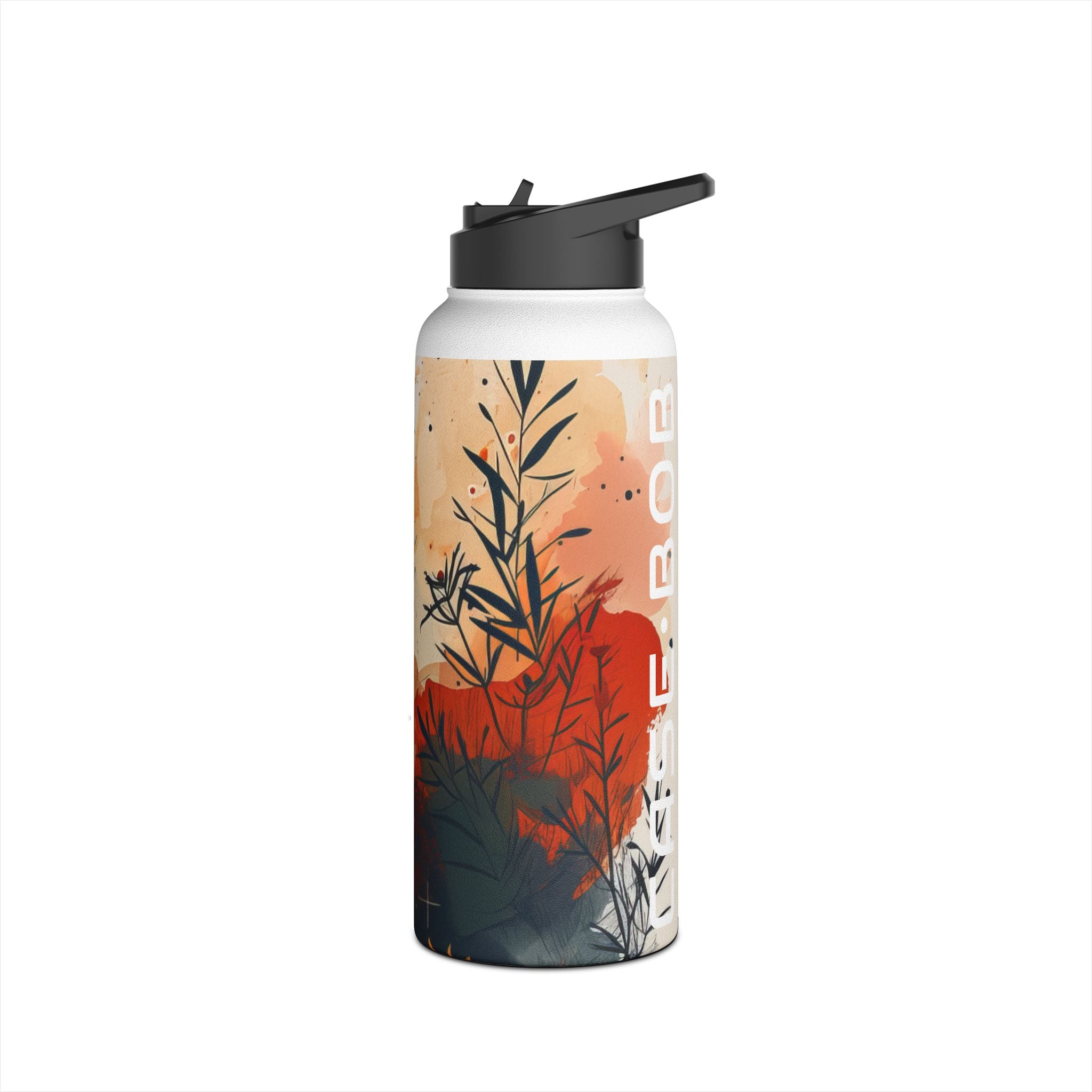 Solar Bloom - Stainless Steel Water Bottle