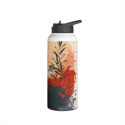 Solar Bloom - Stainless Steel Water Bottle
