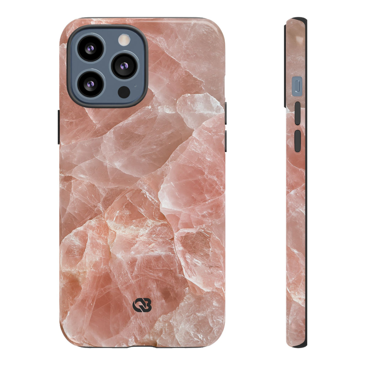 Rose Quartz Facet · Tough Phone Case for iPhone · Pink