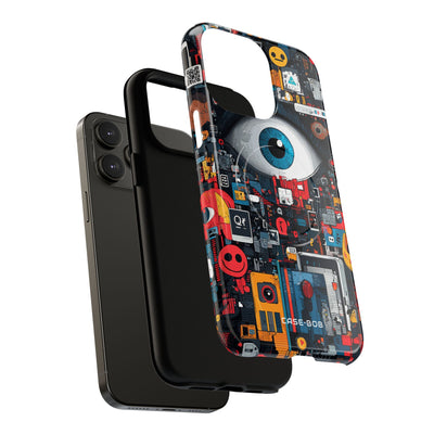 Digital Eye Blue iPhone 14 Pro Max Case - Tough+
