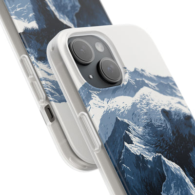 Fjord Summit Bear · Lite Phone Case for iPhone ·  Blue