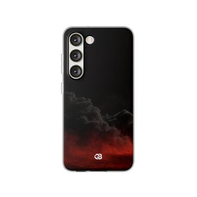Crimson Fog Void · Lite Phone Case for Samsung · Black