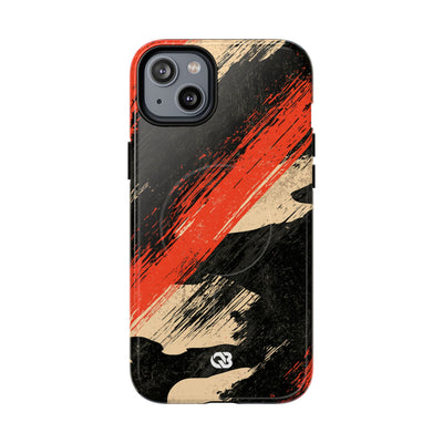 Urban Slash Camo · Tough 2.0 Magnetic Phone Case for iPhone · Black