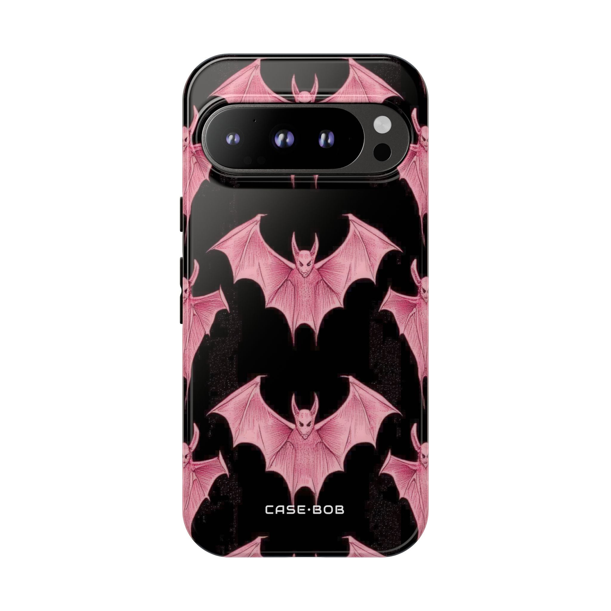 Pink Batwave Google Pixel 9 Pro Case - Tough