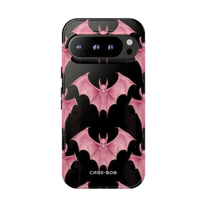 Pink Batwave Google Pixel 9 Pro Case - Tough