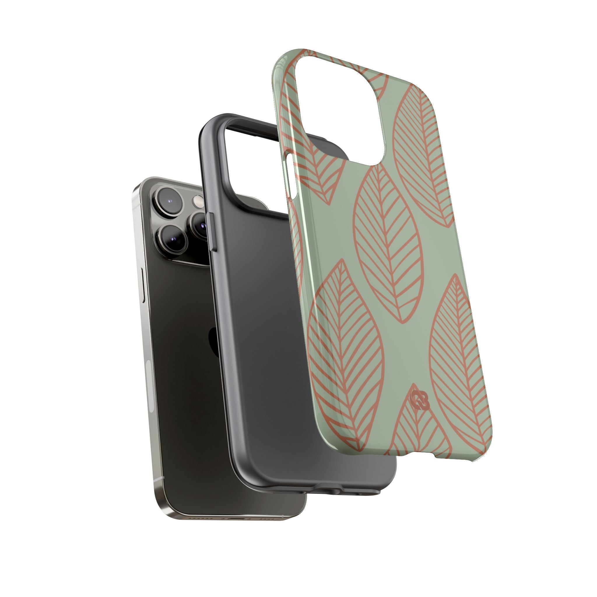 Sage Earth Leaves · Tough Phone Case for iPhone