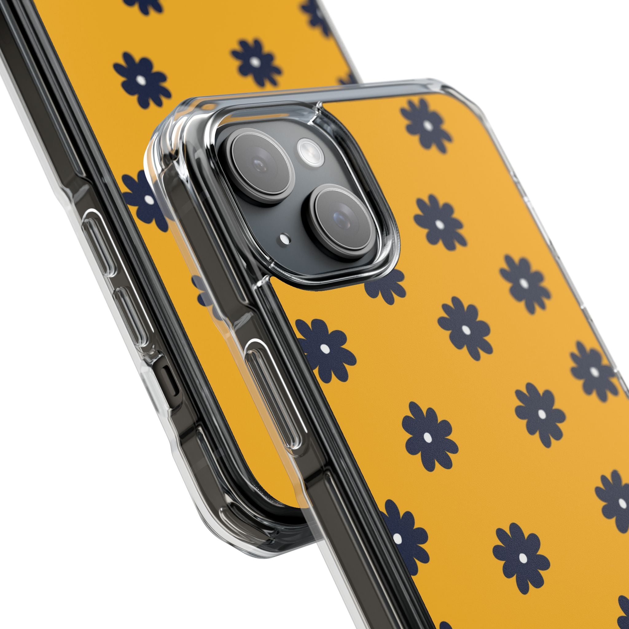 Navy Daisy Mustard · Impact Phone Case for iPhone · Magsafe