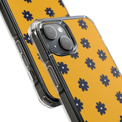 Navy Daisy Mustard · Impact Phone Case for iPhone · Magsafe