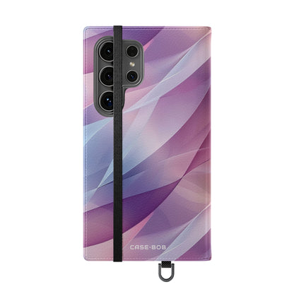 Pink Leafwave - Samsung S24 Ultra Case - Wallet