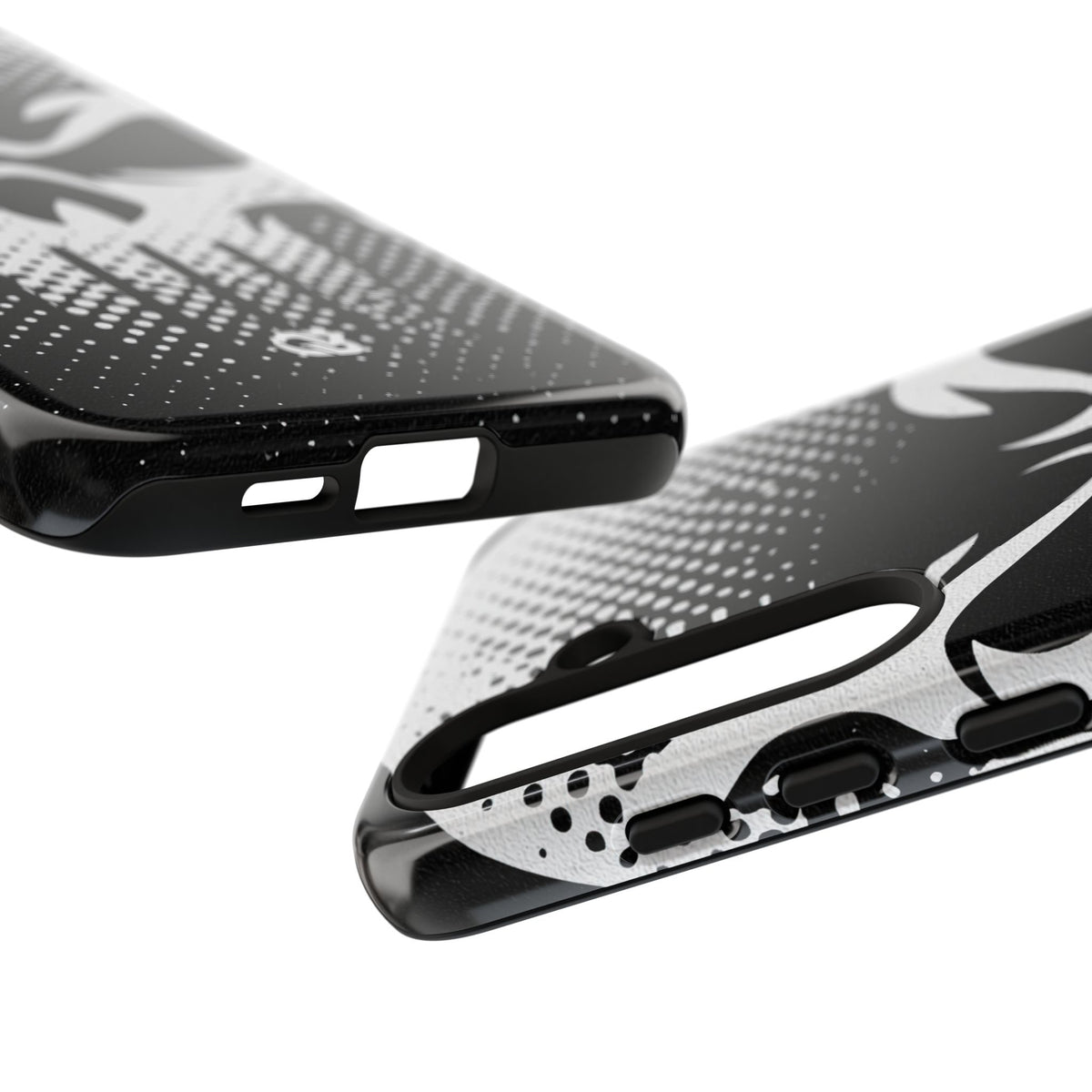 Phantom Halftone · Tough Phone Case for Samsung · Black