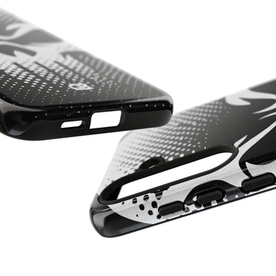 Phantom Halftone · Tough Phone Case for Samsung · Black