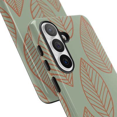 Sage Earth Leaves · Tough etui na telefon Samsung