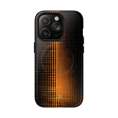 Amber Frequency · Tough 2.0 Magnetic Phone Case for iPhone · Orange