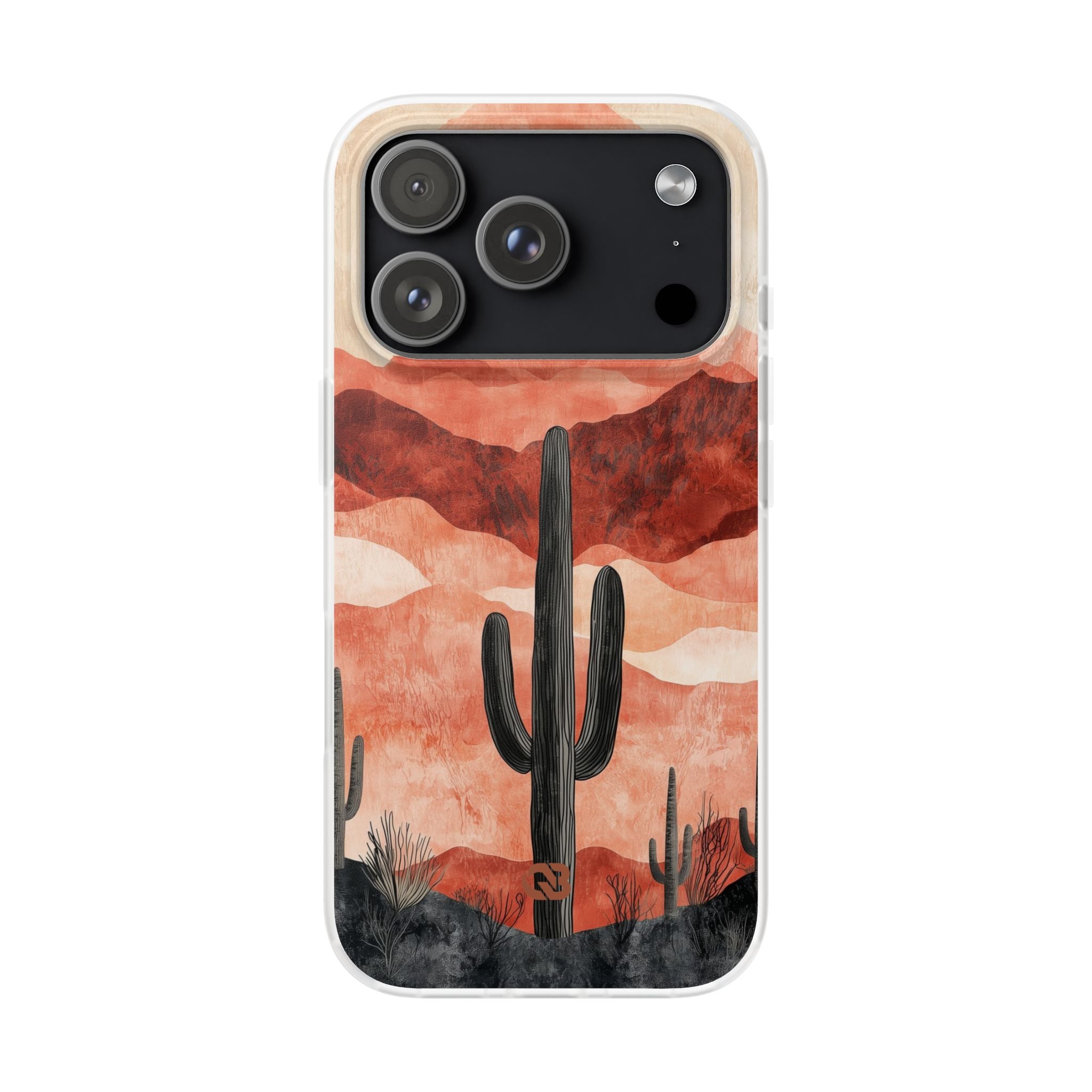 Terracotta Desert Sun · Soft Handyhülle für iPhone